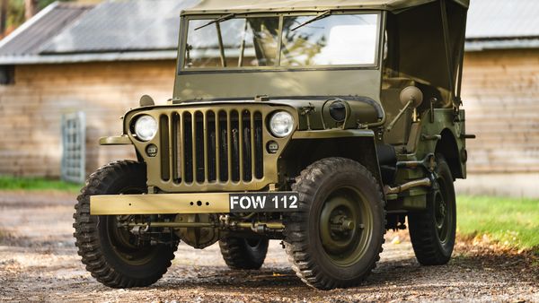 1942 Willys MB Jeep and Artillery Trailer For Sale (picture :index of 5)