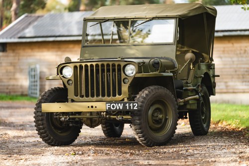 1942 Willys MB Jeep and Artillery Trailer For Sale (picture 5 of 105)