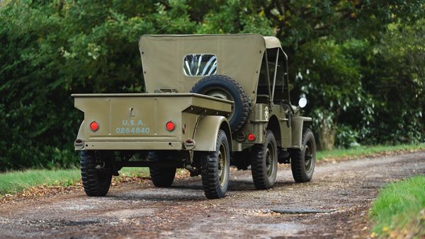 1942 Willys MB Jeep and Artillery Trailer For Sale (picture :index of 11)