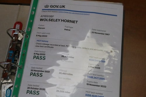 1967 Wolseley Hornet MkIII Te koop (foto 74 van 84)