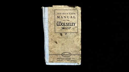 1935 Wolseley Wasp Police Car zum Verkauf (Bild 175 von 177)