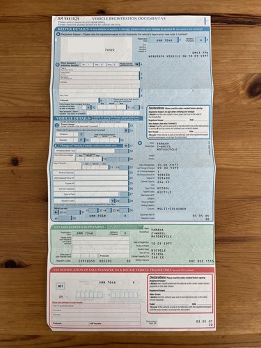 1977 Yamaha DT250 In vendita (immagine 120 di 130)