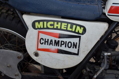 1975 Yamaha MX400B stunt bike, ex-Dave Taylor For Sale (picture 42 of 57)