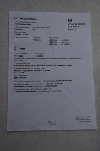 2009 Yamaha XVS950 Midnight Star zum Verkauf (Bild 50 von 52)