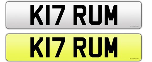 Cherished plate - K17RUM For Sale