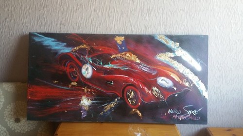 1968 HEIKO SAXO paintings MONTE CARLO  swap for car For Sale