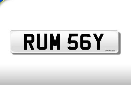 RUM 56Y RUMSBY number plate For Sale