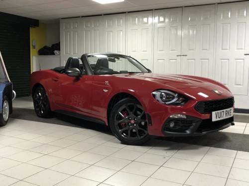 2017 fiat Abarth  124 Spider Roadster SOLD