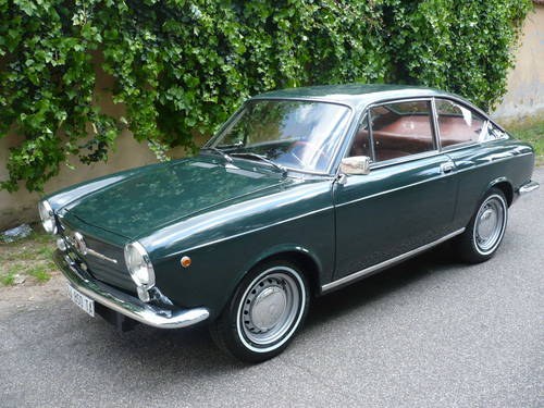 1966 Fiat 850 Coupe, first series with 70HP Abarth, ASI Gold SOLD
