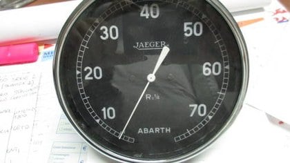 Rev counter for Fiat 500 Abarth