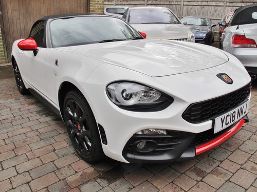 2018 ABARTH 124 SPIDER 1.4 AUTOMATIC MULTIAIR 170 1 OWNER 1200m For Sale