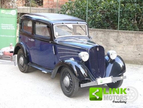 1934 Simca Fiat Balilla 4 Marce 4 Porte For Sale