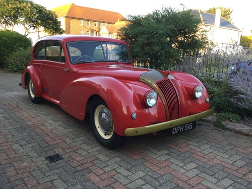 1950 AC 2-litre two door saloon A vendre