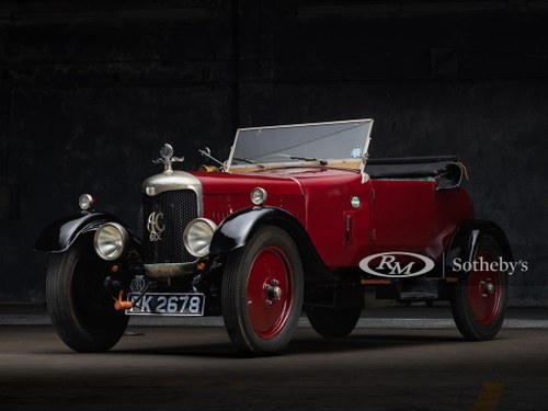 1928 AC Six Royal Drophead Coupe  For Sale by Auction