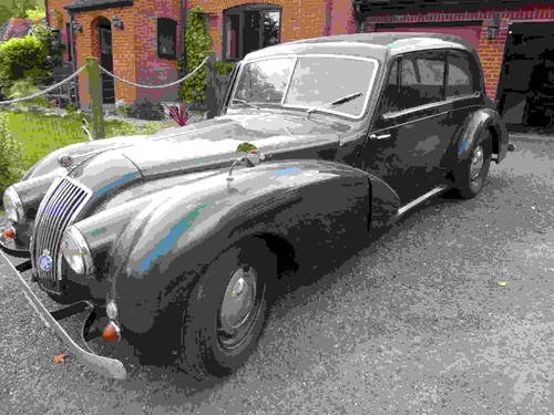 AC 2 Litre Saloon 1951 SOLD