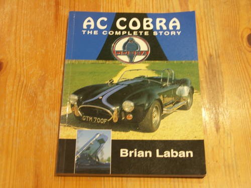 2019 AC Cobra The Complete Story VENDUTO