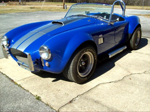 1966 Ford 427 Cobra clone 351W blue printed Auto 977 miles In vendita