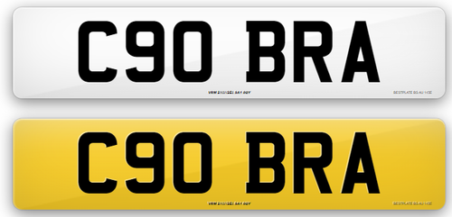 Picture of 1985 *C90BRA* - Cobra-Related Personalised Registration Plate - For Sale