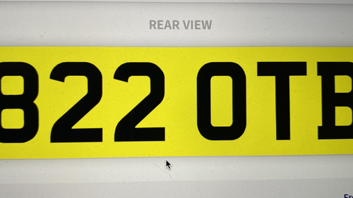 Picture of 1950 822OTB REG NUMBER ON RETENTION CERT READY TO TRANSFER - For Sale