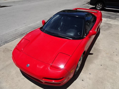 1996  Acura NSX Coupe = clean Red(~)Black only 29k miles $69.5k For Sale