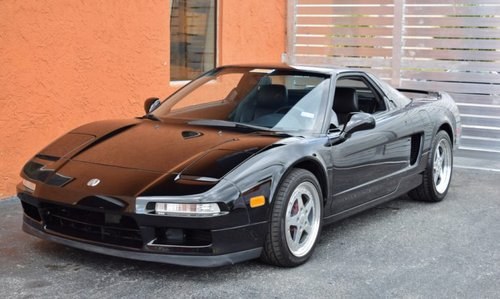 1991 Acura NSX Coupe Black Driver 17k miles Manaul  $62.5k For Sale