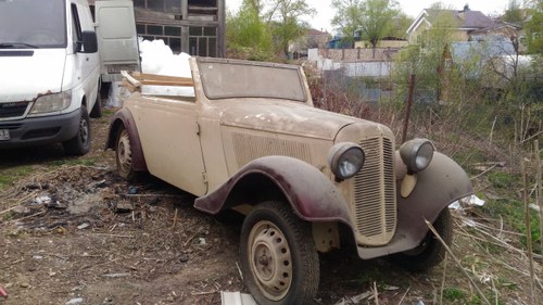 1938 Adler Trumpf Junior convertible for sale For Sale