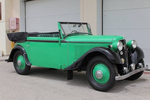 1935 Adler Trumpf Junior: 07 Oct 2017 For Sale by Auction