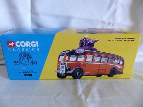 Aec REGAL COACH-FINGLANDS FOOTBALL 1:50 Scale MIB For Sale