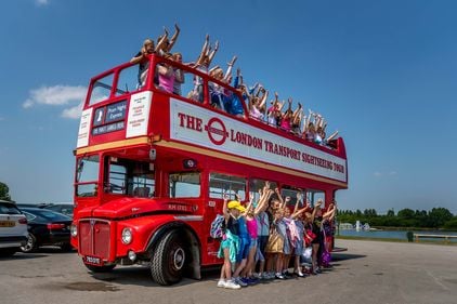 Picture of Open-top aec routemaster london double-decker bus