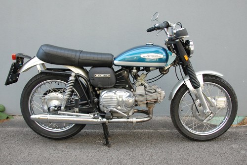 1972 Aermacchi-Harley Davidson 350 Sprint, mint condition. For Sale