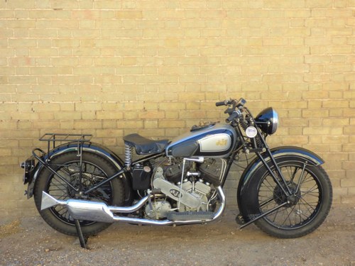 1937 AJS Model 2A V Twin 990cc VERKOCHT