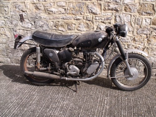 1954 AJS 350 Single 16MS barn find Leeds Classic bike SOLD