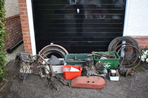 A 1928 AJS V-twin and sidecar project - 05/10/2019 For Sale by Auction