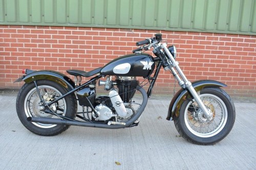 1949 AJS / Matchless 500 Custom Bobber For Sale by Auction