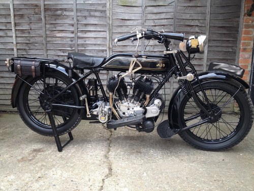 1928 AJS K1 - 800cc V TWIN - EXCELLENT HISTORY VENDUTO