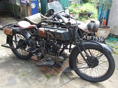 1923 AJS D1 Combination plus dicky seat For Sale