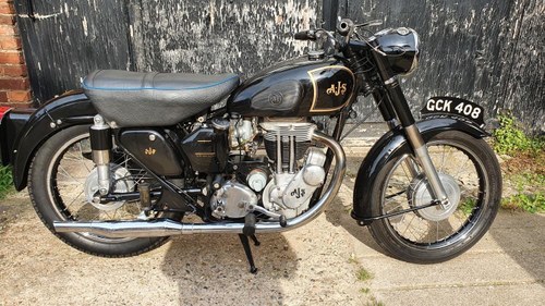 1954 AJS Model 18, 500cc.  For Sale by Auction