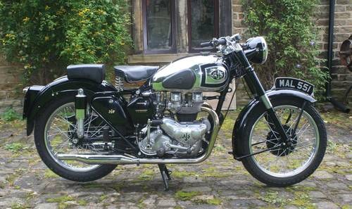 1951 AJS Model 20 Spring Twin, 500 cc For Sale by Auction