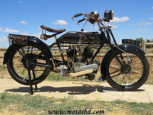 AJS model D SV V-twin from 1921 SOLD