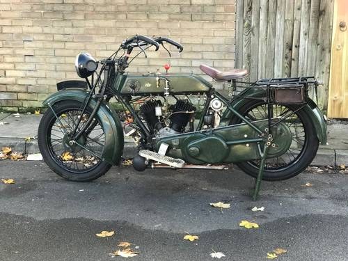 1924 AJS V-twin model D / E For Sale