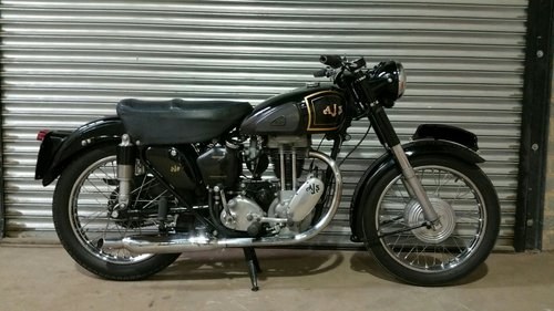 1953 AJS MODEL 16 350cc JAMPOT IN VERY NICE CONDITION SOLD