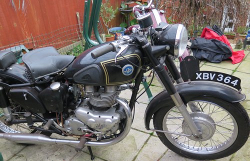 1952 AJS Model 20 09/03/2022 Till salu på auktion