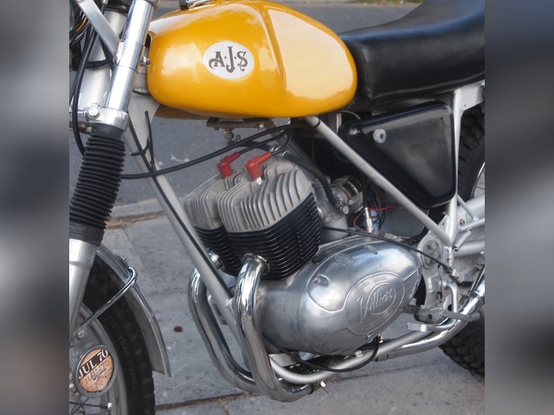 1971 AJS Stormer Villiers 4T 249 CC. RESERVED FOR MARTYN.