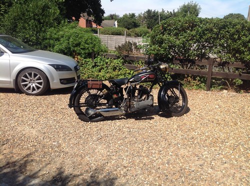 1930 AJS V TWIN SOLD