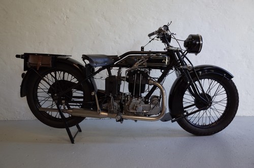 1927 AJS K8 Big Port. 500cc OHV. Matching numbers. Restored. For Sale
