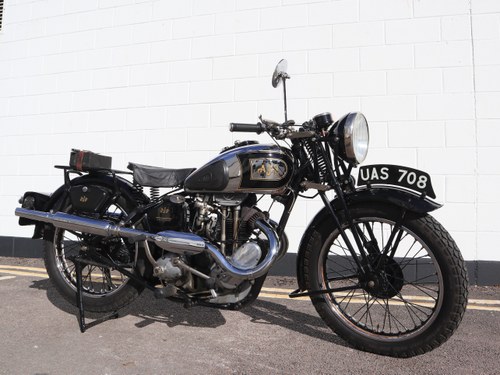 AJS Silver Streak 350cc 1938 - Nice Usable Condition For Sale