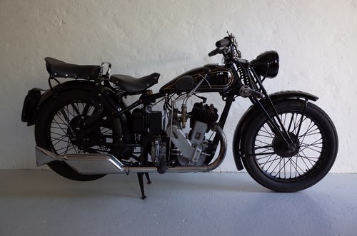 1930 AJS R9 Sports Tourer de Luxe. Matching numbers For Sale