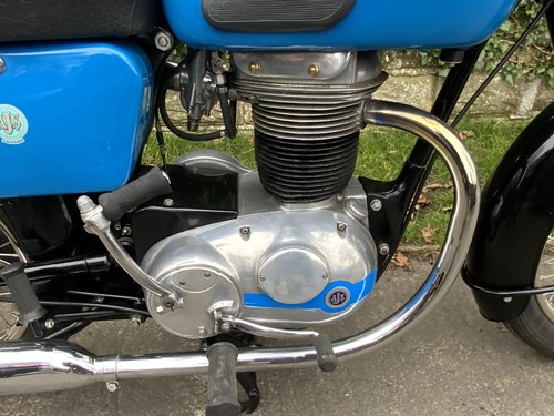 1960 AJS Model 8. Fully restored.