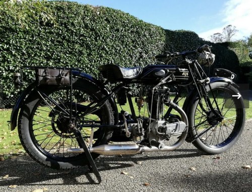 1927 AJS 350 big port