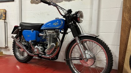 AJS MATCHLESS 500 TRAIL TRIAL COMPETITION ROAD REGD CONCOURS